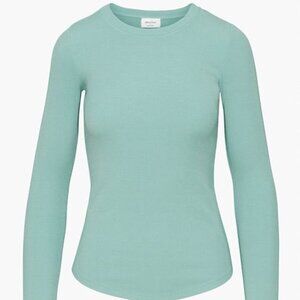 Aritzia Wilfred Free Go-To Longsleeve - S - Aquastone